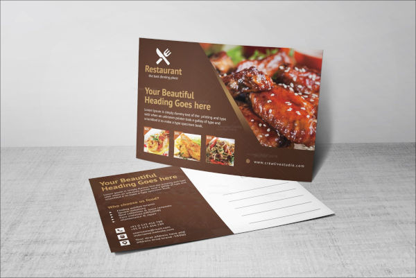 Restaurant Postcard Templates | 30+ Free & Premium PSD, Ai, Word, InDesign Downloads